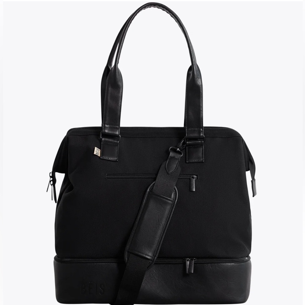 Mini Weekender Black travel Bag